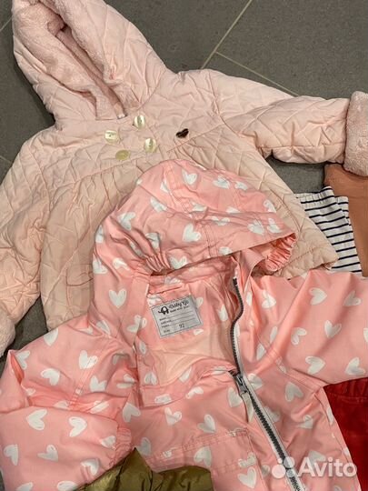 Пакет одежды на девочку 86 92