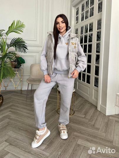 Костюмы тройка, теплые, Miu Miu, M, L