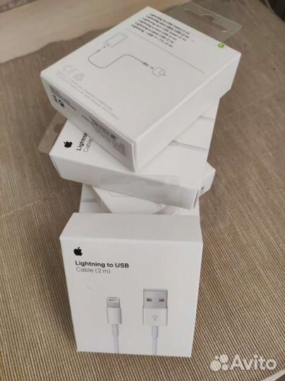 Lightning to USB / to USB-C кабель зарядки iPhone