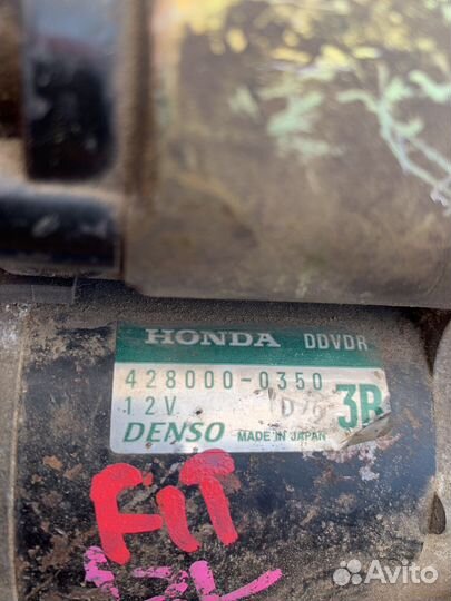 Стартер honda fit l13a
