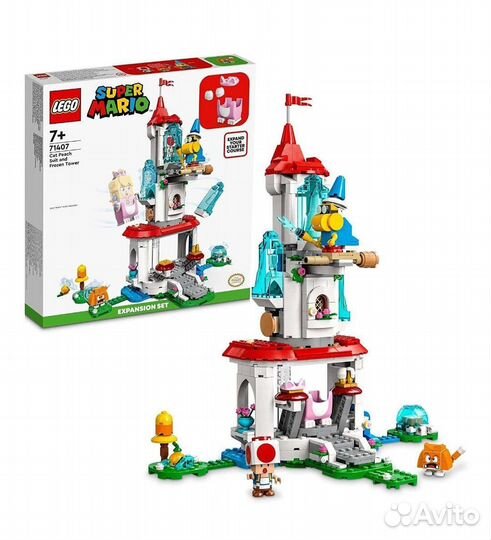 Lego Super Mario 71407 Наряд Пич-кошки и Башня