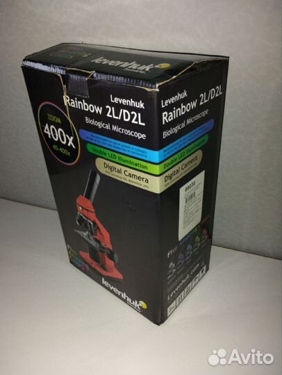 Микроскоп levenhuk Rainbow 2L/D2L