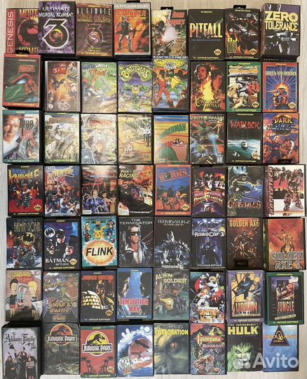 Картриджи Sega (Обновление 05.06.23) 90-х 2000-х