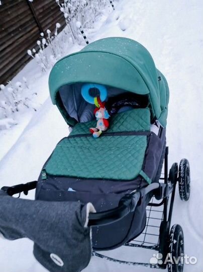 Коляска 2 в 1 бу