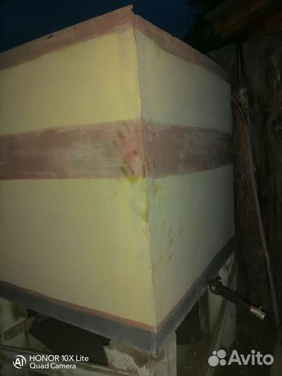 Емкость для воды металлическая бу