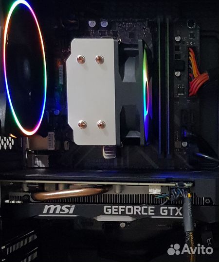 I5 9400f + мат.плата + 16гб озу + башенный кулер