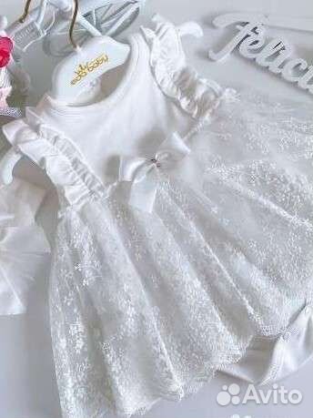 Платье боди для девочки