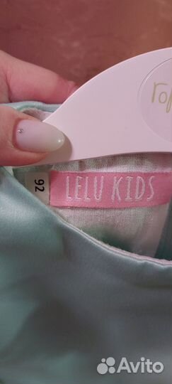 Платье для девочки 92