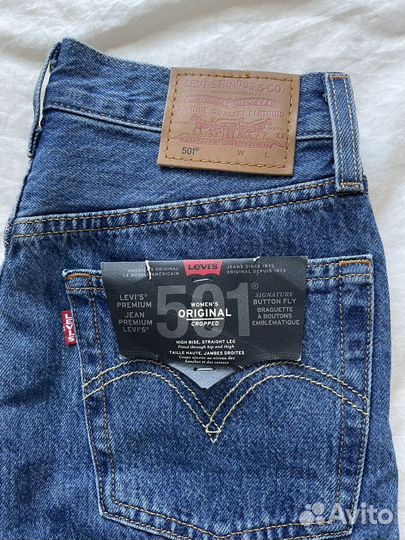 Джинсы levis 501 женские