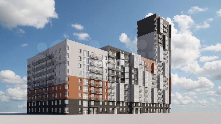 Квартира-студия, 18,3 м², 12/20 эт.