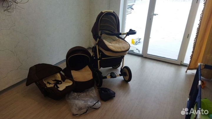 Коляска 3 в 1 Adamex Enduro