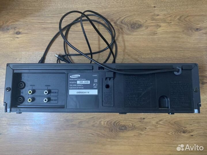 Видеомагнитофон samsung svr-240b