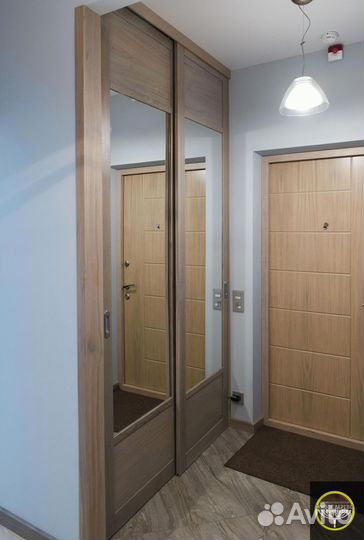 Шкаф-купе на заказ из дуба