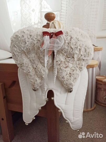 Крылья ангела белые детские