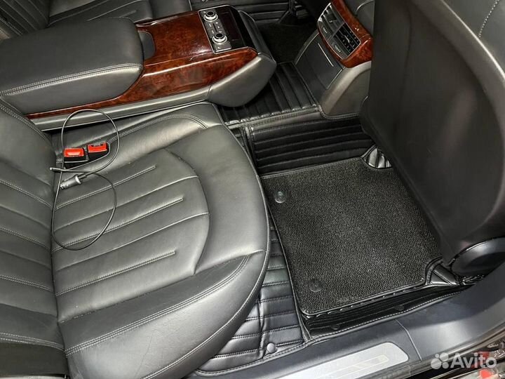 3D коврики из экокожи Audi A8L D4