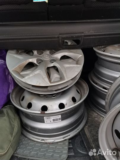 Диски r 15 4х100 54.1 ET48 Солярис