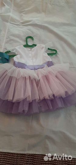 Платье для девочки 74 80