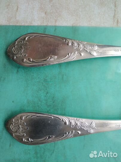 Ложки десертные СССР зиш мнц, новые, 6шт. Classic