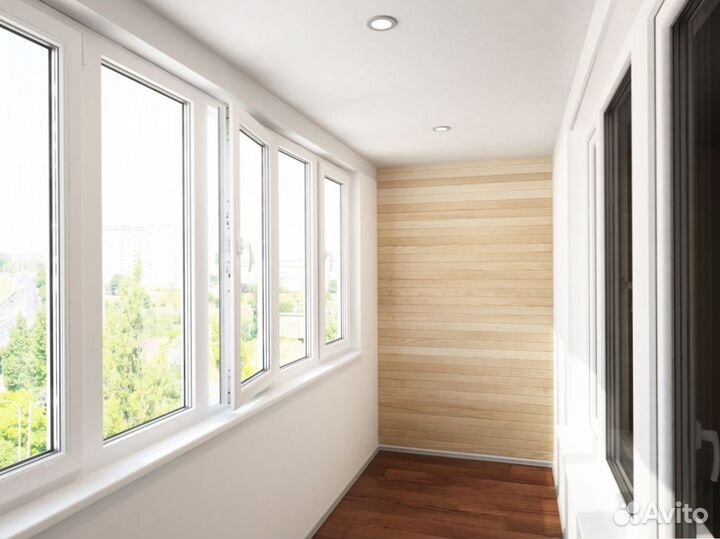 Остекление балконов и лоджий