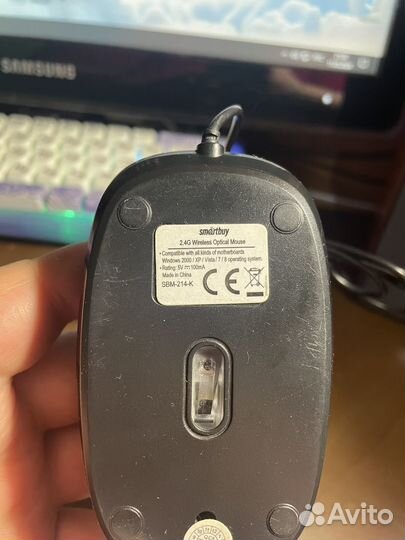 Монитор Samsung, мышка smartbuy, клавиатура Genius