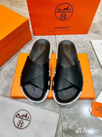 Шлепанцы Hermes мужские (40-46)