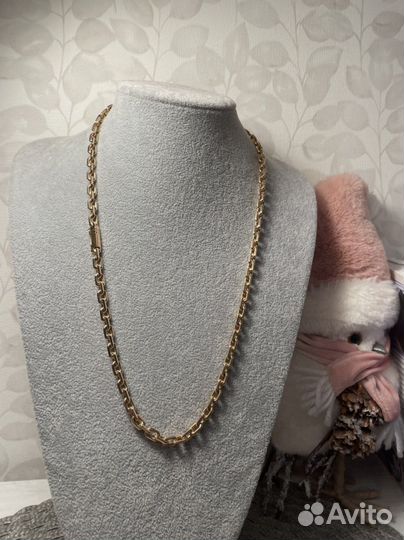 Золотая цепь якорь 70гр на заказ