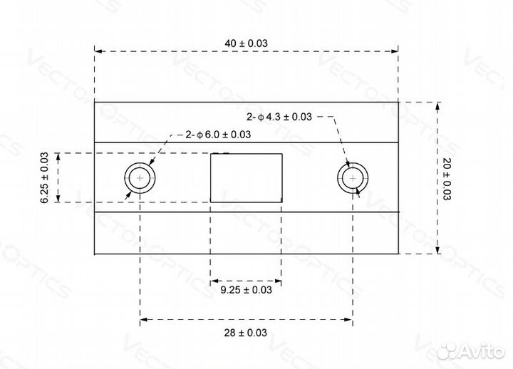 Увеличитель Vector Optics Paragon 3x18 (scmf-33)