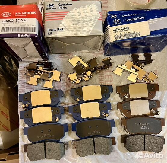 Колодки тормозные Hyundai/Kia