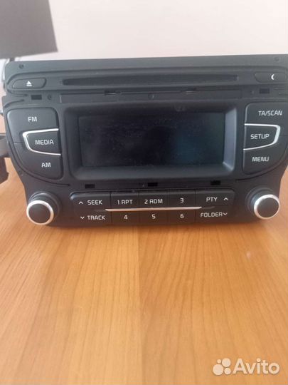 Магнитола на Kia ceed