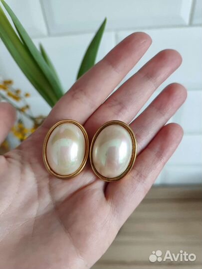 Серьги винтаж США