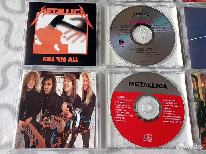 Metallica Pink Floyd Queen Accept и др