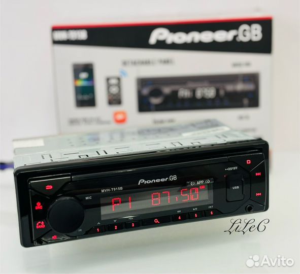 Магнитола Pioneer 915 60W с Bluetooth USB AUX