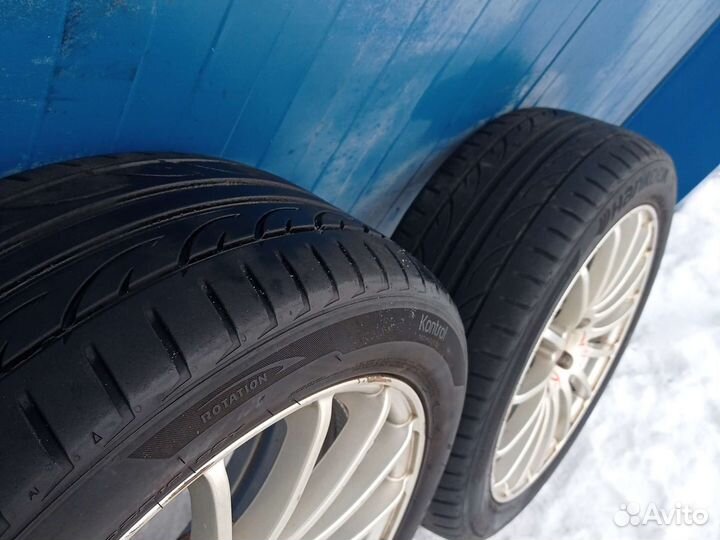 Колёса R18 Connoisseur с резиной разноширокие