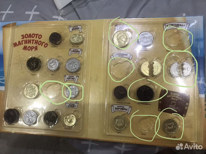Монеты Магнеты от магнит