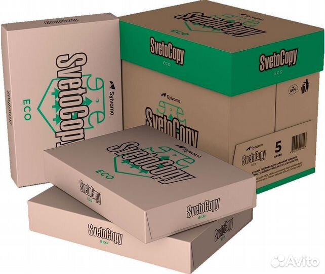 Офисная бумага 80г a4 svetocopy оптом для принтера