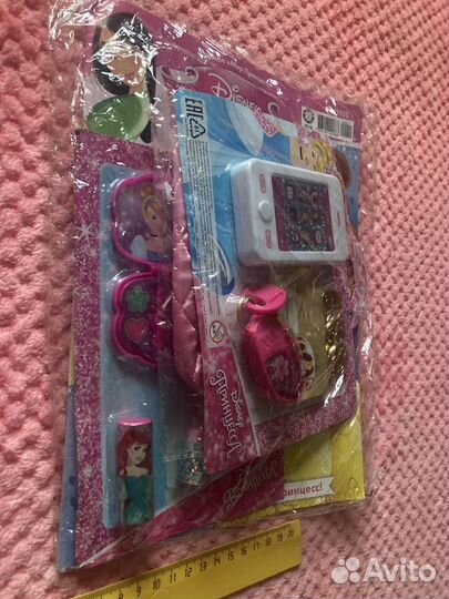 Журнал для детей Disney Принцесса с 3 игрушками