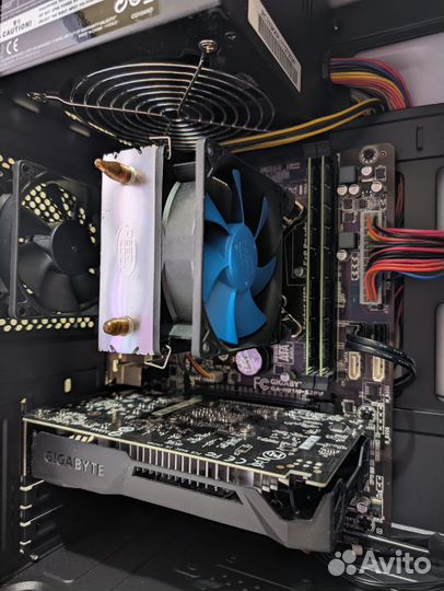 Игровой пк Intel i5/nvidia 1050Ti/16 gb/256 gb ssd