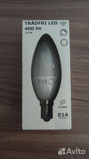 Светодиодные лампы e14 IKEA tradfri