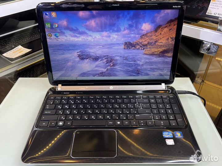 Игровой Ноутбук HP i7/8Gb/SSD+HDD/2 видеокарты