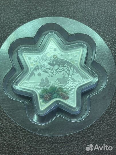 Монета Рождественская Звезда 2 доллара