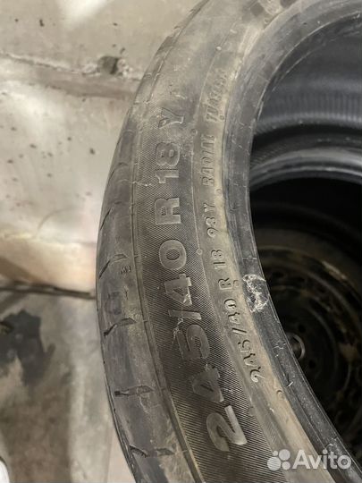 Continental ContiSportContact 5 245/40 R18 98Y