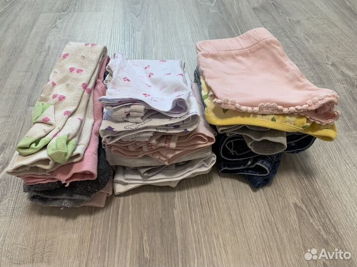 Пакет вещей на девочку 80-86 размер