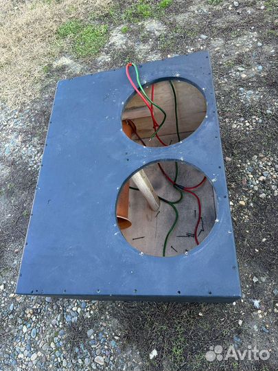 Короб для сабвуфера 2 х 12