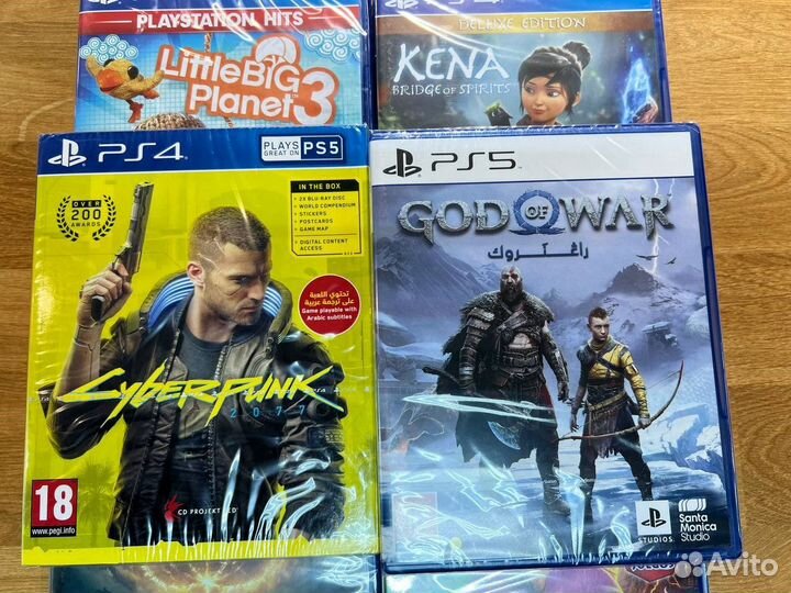 Диски Playstation 4 и Playstation 5 в Подольске