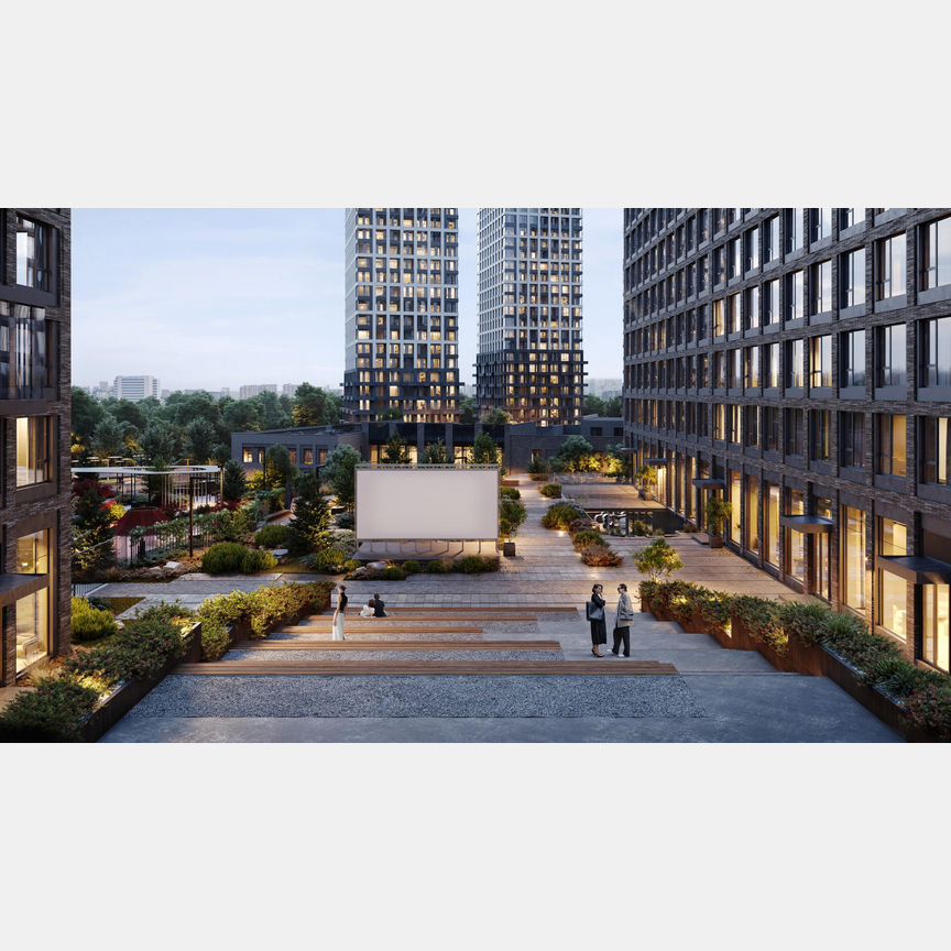 2-к. квартира, 69,8 м², 11/32 эт.