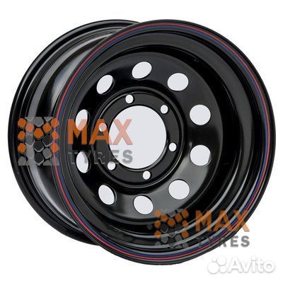 Off-Road Wheels Тойота Ниссан черный 10/0 R15