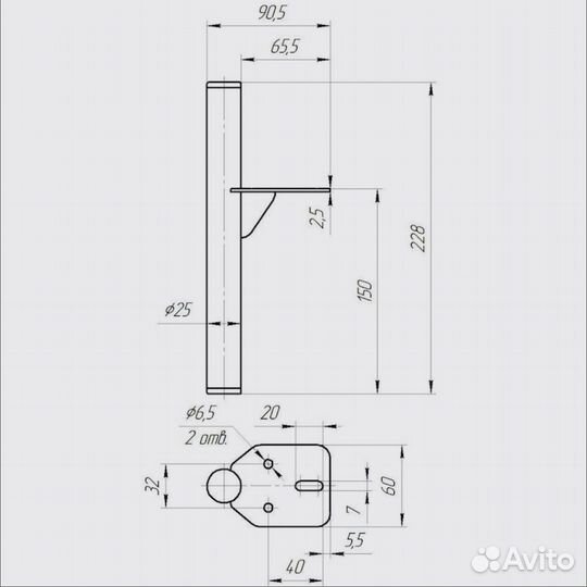Ножки мебельные 4 шт