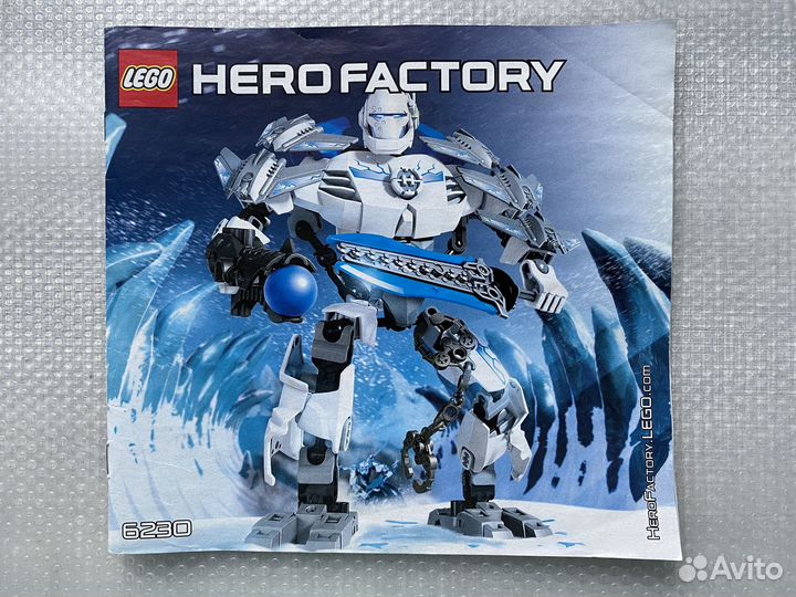 Lego Hero Factory 6230, 6231, 6217
