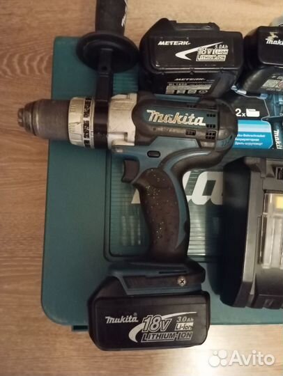 Шуруповерт makita 18v бу