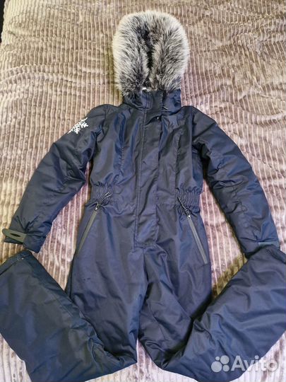Зимний комбинезон для девочки 140